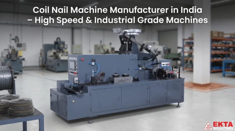 Coil Nail Machine Manufacturer in India – High Speed & Industrial Grade Machines